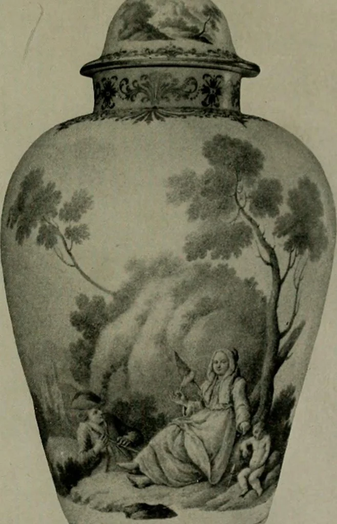 An illustration from Catalogue of an Exhibition of Early English Portraits and Landscapes, lent by Mr. John H. McFadden, April the twenty-sixth through June the fifteenth, MCMXVII, 1917, leaf 34
