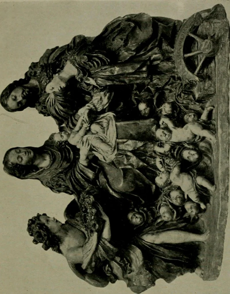 An illustration from Catalogue of an Exhibition of Early English Portraits and Landscapes, lent by Mr. John H. McFadden, April the twenty-sixth through June the fifteenth, MCMXVII, 1917, leaf 44