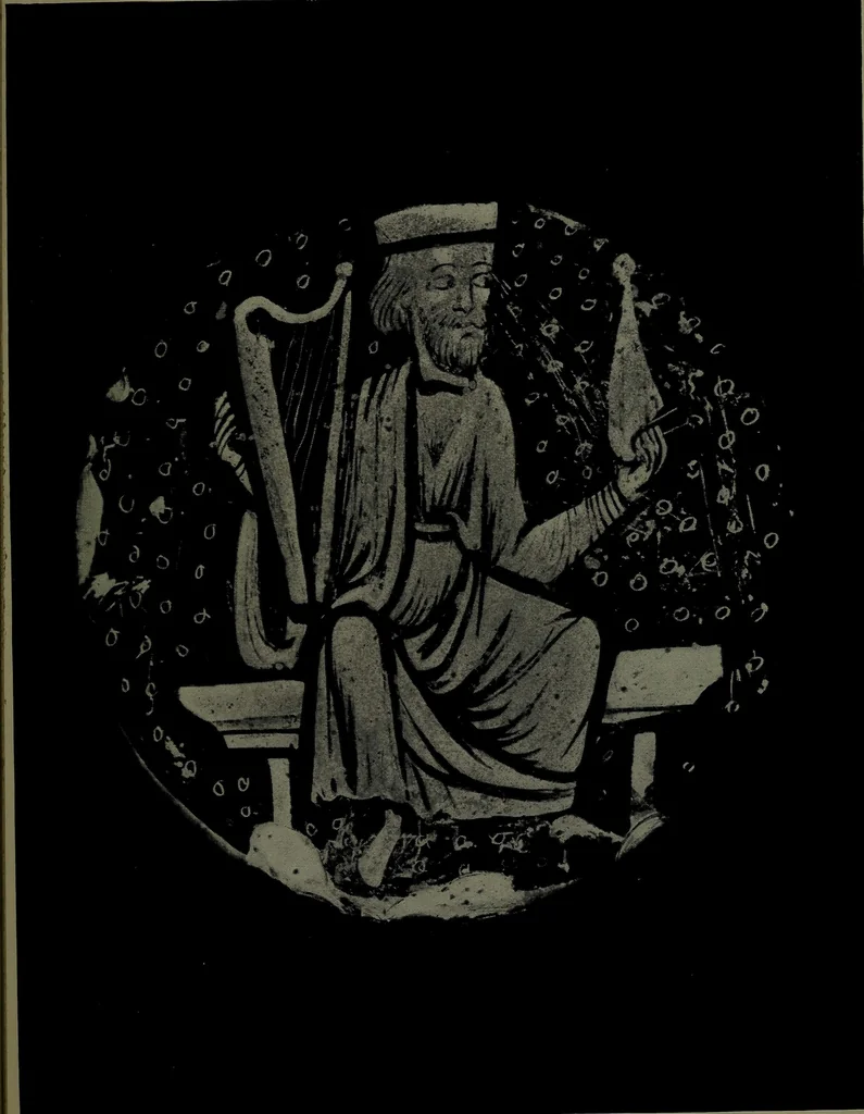 An illustration from Catalogue of an exhibition of stained glass from the XIth to the XVIIIth cent, 1920, leaf 48