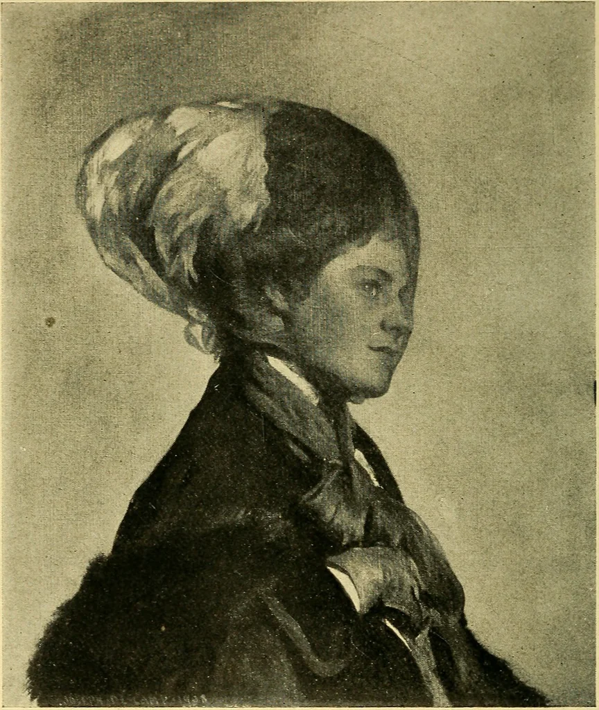 An illustration from Catalogue of the exhibition of paintings by Ten American painters, April 11 to May 3, 1908, 1908, leaf 21