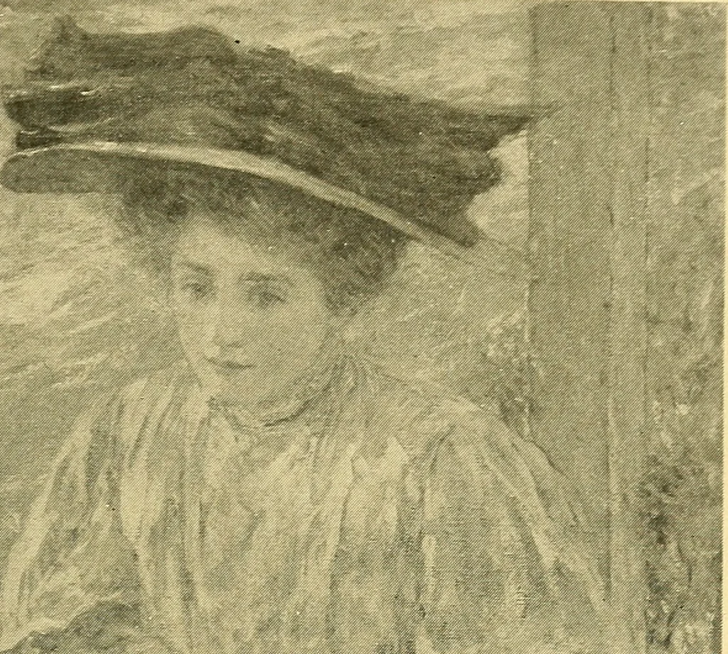 An illustration from Catalogue of the exhibition of paintings by Ten American painters, April 11 to May 3, 1908, 1908, leaf 46