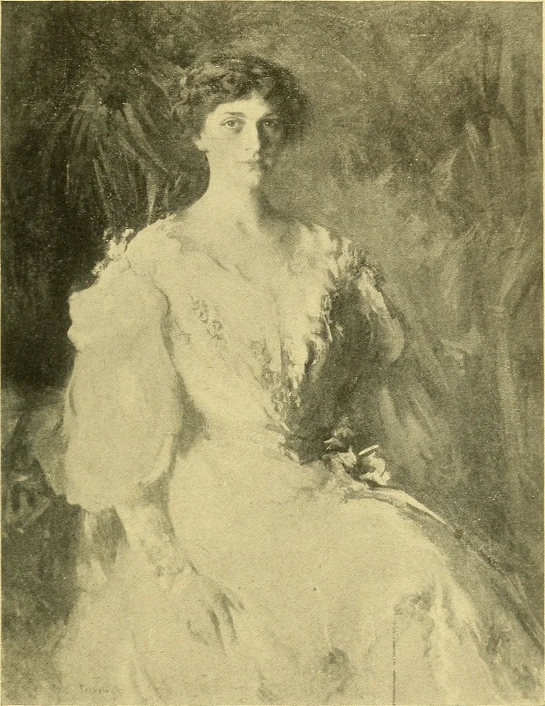 An illustration from Catalogue of the exhibition of paintings by Ten American painters, April 11 to May 3, 1908, 1908, leaf 58