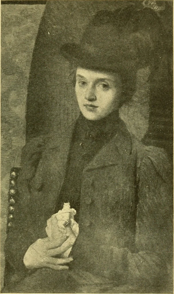 An illustration from Catalogue of the exhibition of paintings by Ten American painters, April 11 to May 3, 1908, 1908, leaf 62