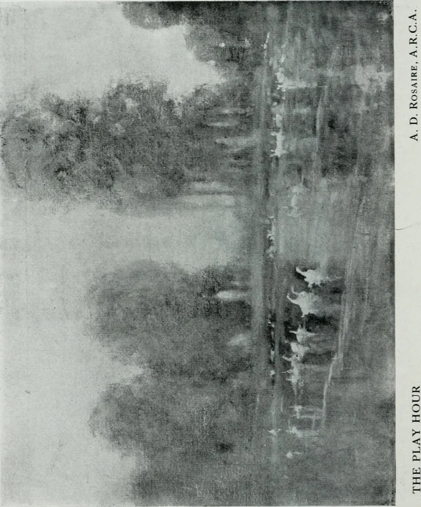 An illustration from Annual Exhibition Catalogue of the Royal Canadian Academy of Arts, 1916, 1916, leaf 39