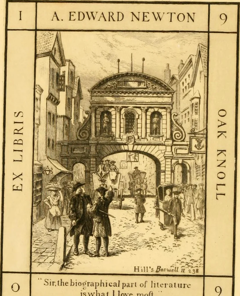 An illustration from Catalogue of an exhibition of works by John Leech : (1817-1864) held at the Grolier club from January 22 until March 8, 1914, 1914, leaf 1