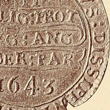 An illustration from Catalogue of the extensive and valuable James Ten Eyck numismatic collection of rare coins and medals of the world, 1922, leaf 102
