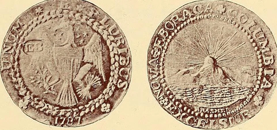 An illustration from Catalogue of the extensive and valuable James Ten Eyck numismatic collection of rare coins and medals of the world, 1922, leaf 12