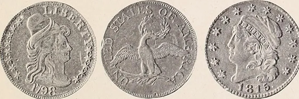 An illustration from Catalogue of the extensive and valuable James Ten Eyck numismatic collection of rare coins and medals of the world, 1922, leaf 198