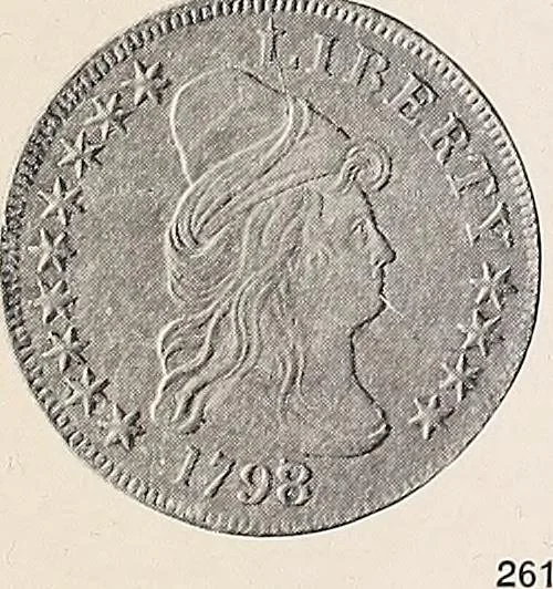 An illustration from Catalogue of the extensive and valuable James Ten Eyck numismatic collection of rare coins and medals of the world, 1922, leaf 200