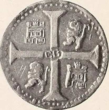 An illustration from Catalogue of the extensive and valuable James Ten Eyck numismatic collection of rare coins and medals of the world, 1922, leaf 202