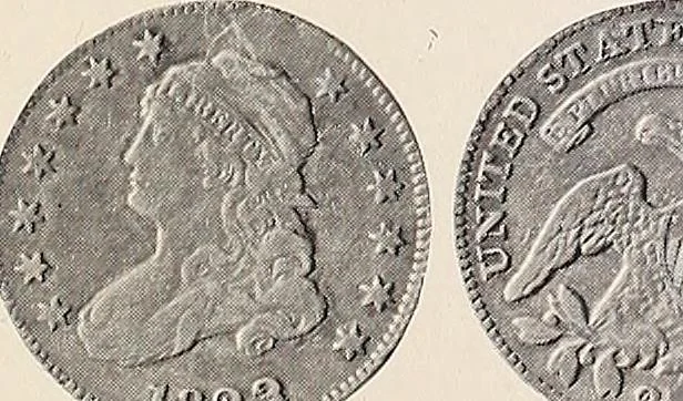 An illustration from Catalogue of the extensive and valuable James Ten Eyck numismatic collection of rare coins and medals of the world, 1922, leaf 204