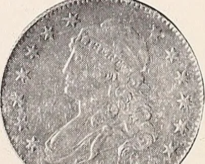 An illustration from Catalogue of the extensive and valuable James Ten Eyck numismatic collection of rare coins and medals of the world, 1922, leaf 204