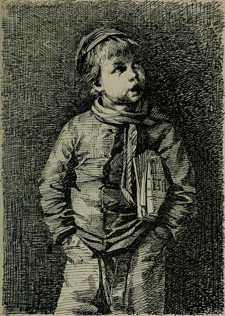 An illustration from Catalogue illustré officiel de la Section des beaux-arts de l'Exposition universelle d'Amsterdam, contenant environ 200 reproductions d'après les dessins originaux des artistes, 1883, leaf 132