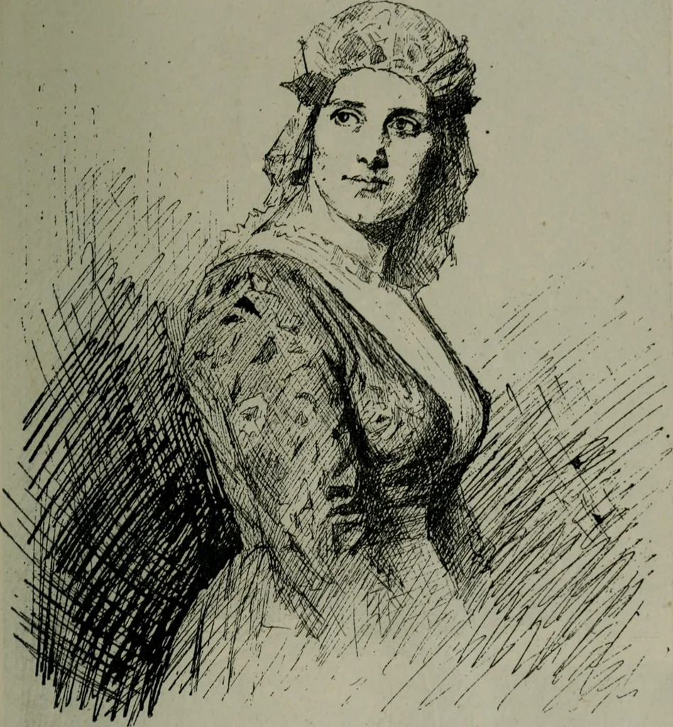 An illustration from Catalogue illustré officiel de la Section des beaux-arts de l'Exposition universelle d'Amsterdam, contenant environ 200 reproductions d'après les dessins originaux des artistes, 1883, leaf 138