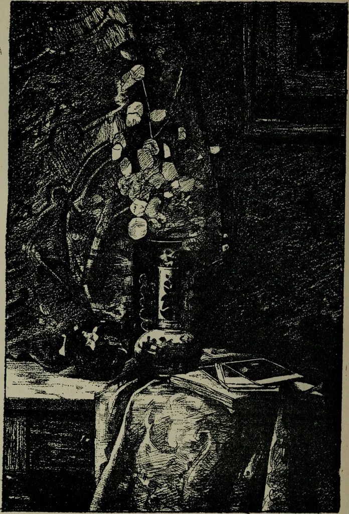 An illustration from Catalogue illustré officiel de la Section des beaux-arts de l'Exposition universelle d'Amsterdam, contenant environ 200 reproductions d'après les dessins originaux des artistes, 1883, leaf 139
