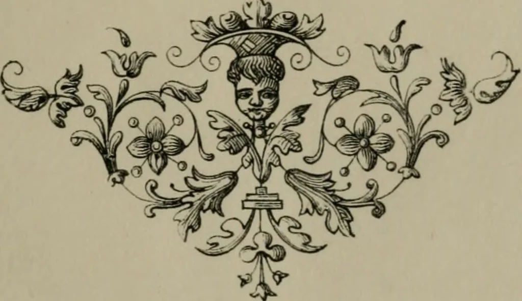 An illustration from Catalogue illustré officiel de la Section des beaux-arts de l'Exposition universelle d'Amsterdam, contenant environ 200 reproductions d'après les dessins originaux des artistes, 1883, leaf 14