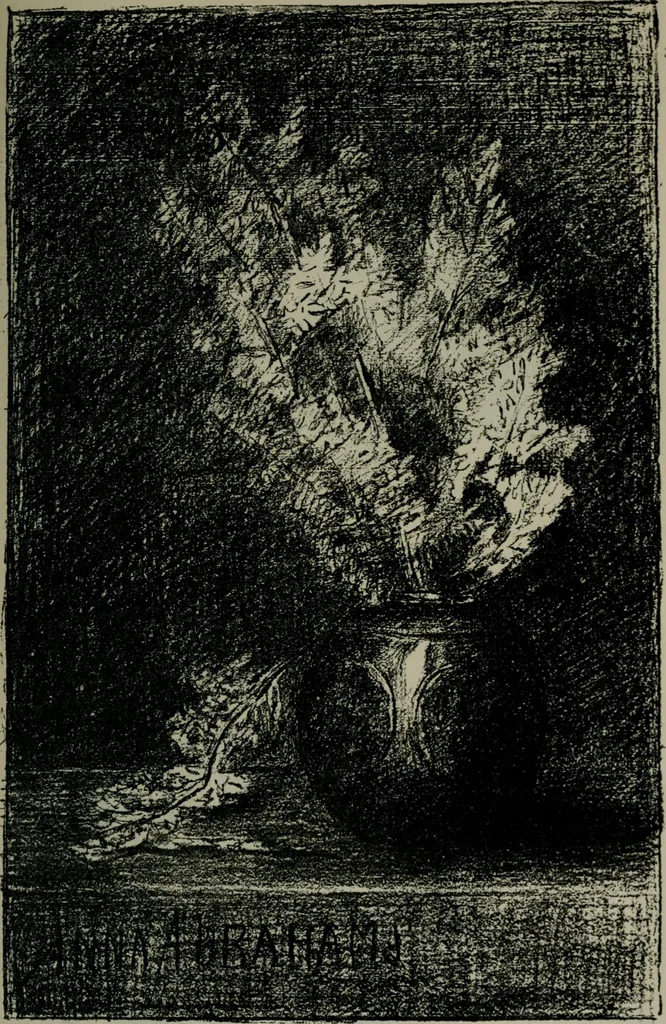 An illustration from Catalogue illustré officiel de la Section des beaux-arts de l'Exposition universelle d'Amsterdam, contenant environ 200 reproductions d'après les dessins originaux des artistes, 1883, leaf 140