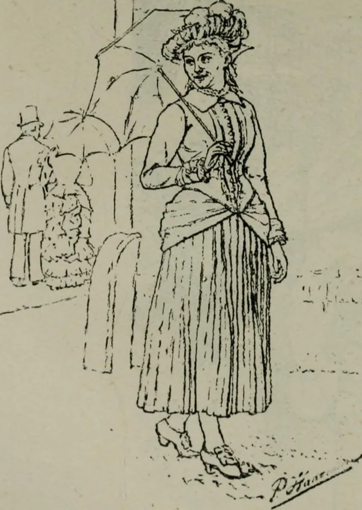An illustration from Catalogue illustré officiel de la Section des beaux-arts de l'Exposition universelle d'Amsterdam, contenant environ 200 reproductions d'après les dessins originaux des artistes, 1883, leaf 142