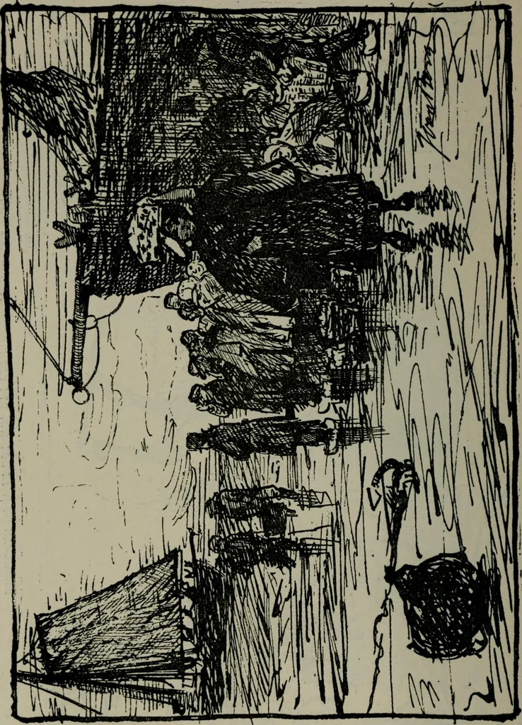 An illustration from Catalogue illustré officiel de la Section des beaux-arts de l'Exposition universelle d'Amsterdam, contenant environ 200 reproductions d'après les dessins originaux des artistes, 1883, leaf 153
