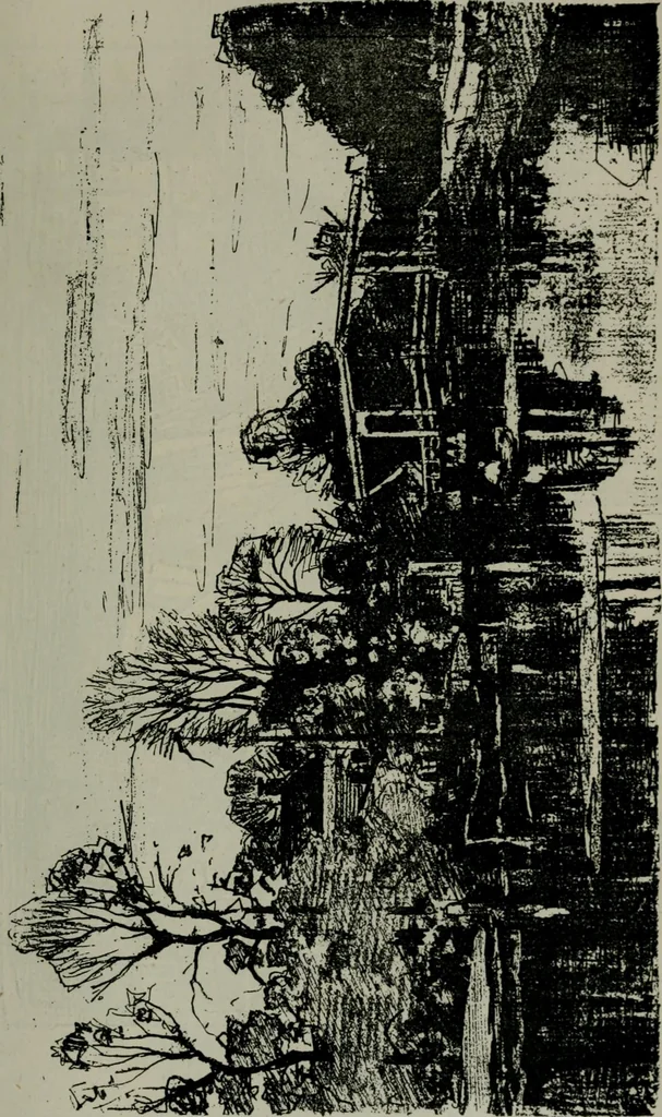 An illustration from Catalogue illustré officiel de la Section des beaux-arts de l'Exposition universelle d'Amsterdam, contenant environ 200 reproductions d'après les dessins originaux des artistes, 1883, leaf 156