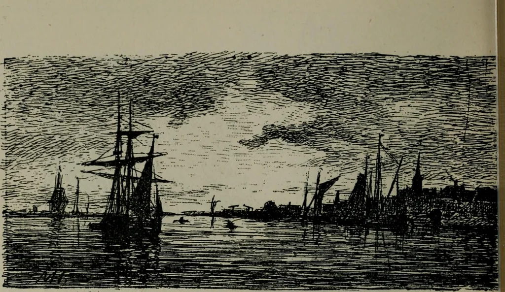 An illustration from Catalogue illustré officiel de la Section des beaux-arts de l'Exposition universelle d'Amsterdam, contenant environ 200 reproductions d'après les dessins originaux des artistes, 1883, leaf 163