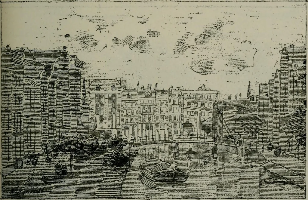 An illustration from Catalogue illustré officiel de la Section des beaux-arts de l'Exposition universelle d'Amsterdam, contenant environ 200 reproductions d'après les dessins originaux des artistes, 1883, leaf 164
