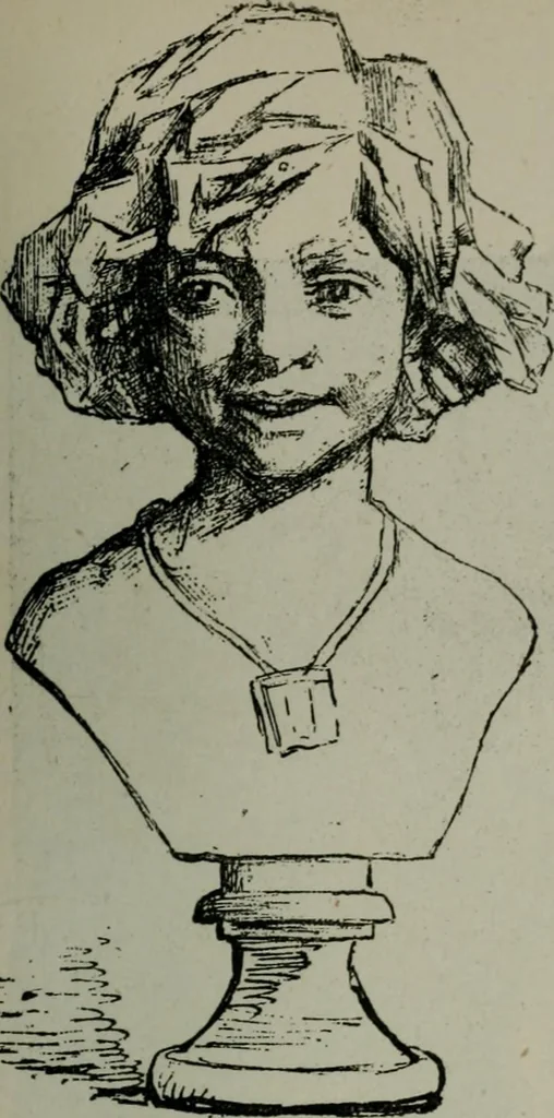 An illustration from Catalogue illustré officiel de la Section des beaux-arts de l'Exposition universelle d'Amsterdam, contenant environ 200 reproductions d'après les dessins originaux des artistes, 1883, leaf 166