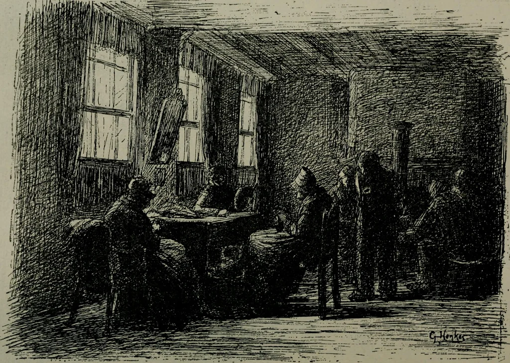 An illustration from Catalogue illustré officiel de la Section des beaux-arts de l'Exposition universelle d'Amsterdam, contenant environ 200 reproductions d'après les dessins originaux des artistes, 1883, leaf 175