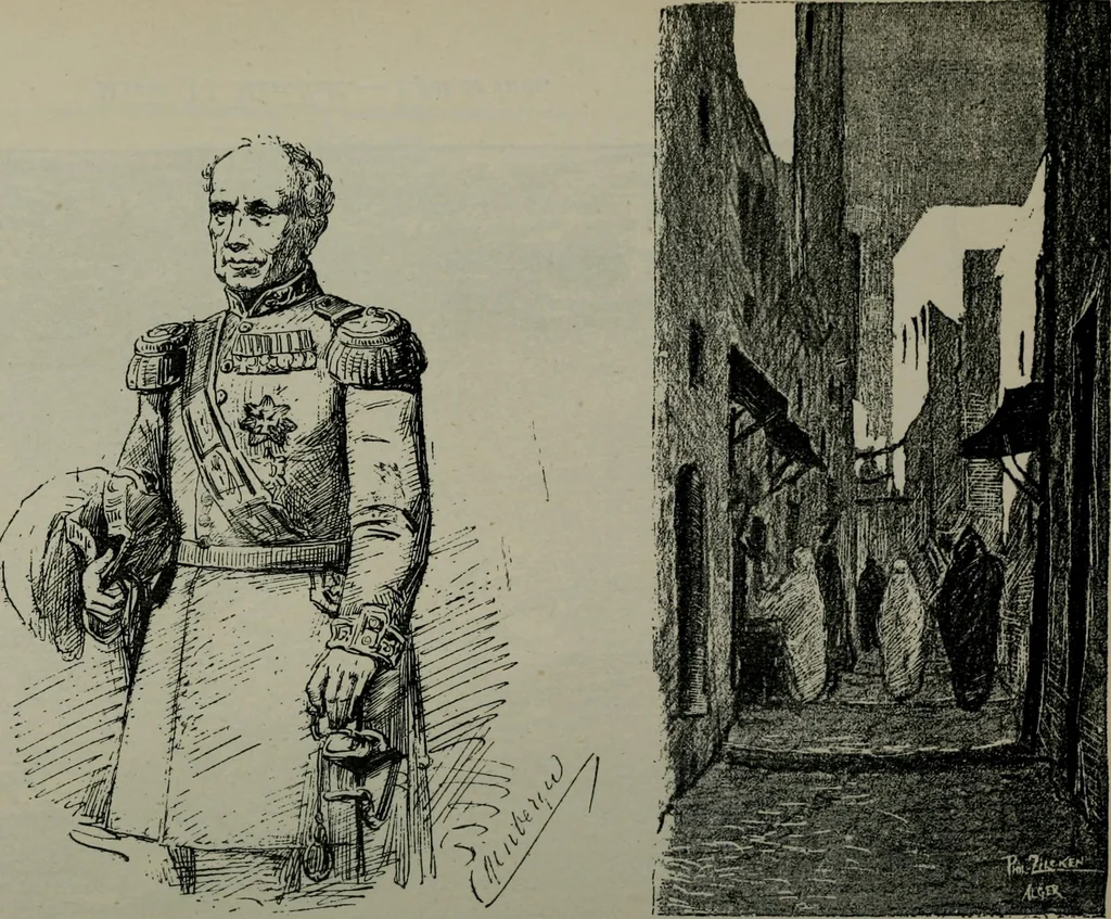 An illustration from Catalogue illustré officiel de la Section des beaux-arts de l'Exposition universelle d'Amsterdam, contenant environ 200 reproductions d'après les dessins originaux des artistes, 1883, leaf 185