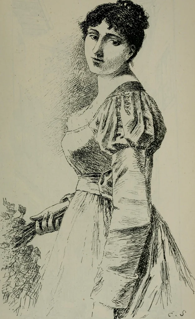 An illustration from Catalogue illustré officiel de la Section des beaux-arts de l'Exposition universelle d'Amsterdam, contenant environ 200 reproductions d'après les dessins originaux des artistes, 1883, leaf 188