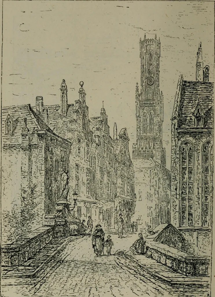 An illustration from Catalogue illustré officiel de la Section des beaux-arts de l'Exposition universelle d'Amsterdam, contenant environ 200 reproductions d'après les dessins originaux des artistes, 1883, leaf 193