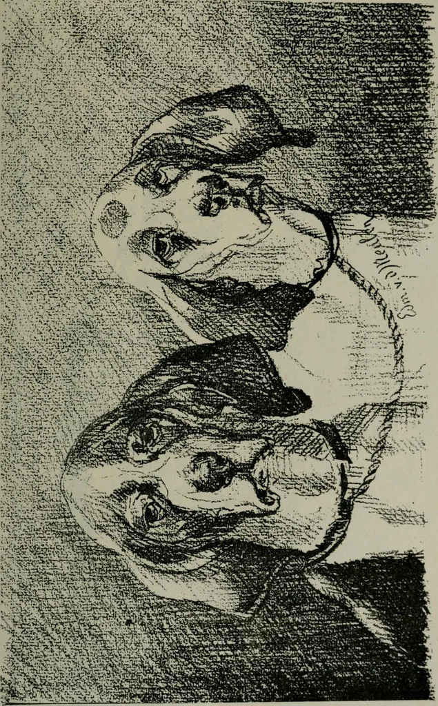 An illustration from Catalogue illustré officiel de la Section des beaux-arts de l'Exposition universelle d'Amsterdam, contenant environ 200 reproductions d'après les dessins originaux des artistes, 1883, leaf 200