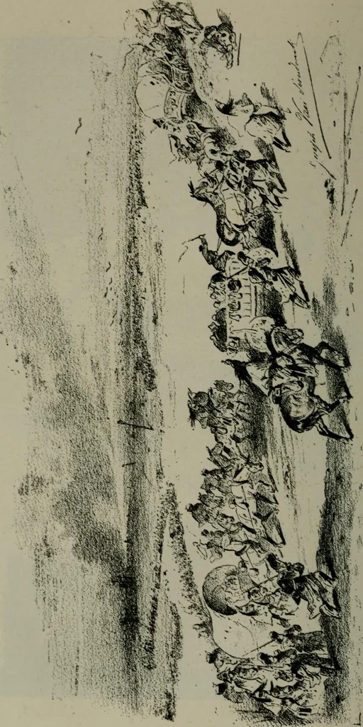 An illustration from Catalogue illustré officiel de la Section des beaux-arts de l'Exposition universelle d'Amsterdam, contenant environ 200 reproductions d'après les dessins originaux des artistes, 1883, leaf 201