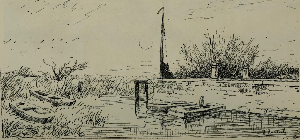 An illustration from Catalogue illustré officiel de la Section des beaux-arts de l'Exposition universelle d'Amsterdam, contenant environ 200 reproductions d'après les dessins originaux des artistes, 1883, leaf 209