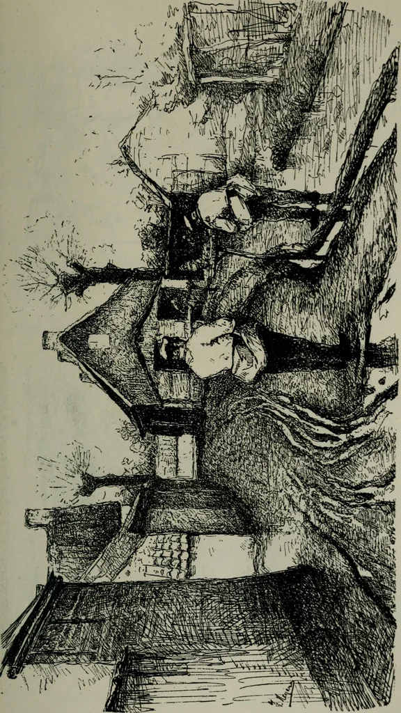 An illustration from Catalogue illustré officiel de la Section des beaux-arts de l'Exposition universelle d'Amsterdam, contenant environ 200 reproductions d'après les dessins originaux des artistes, 1883, leaf 210