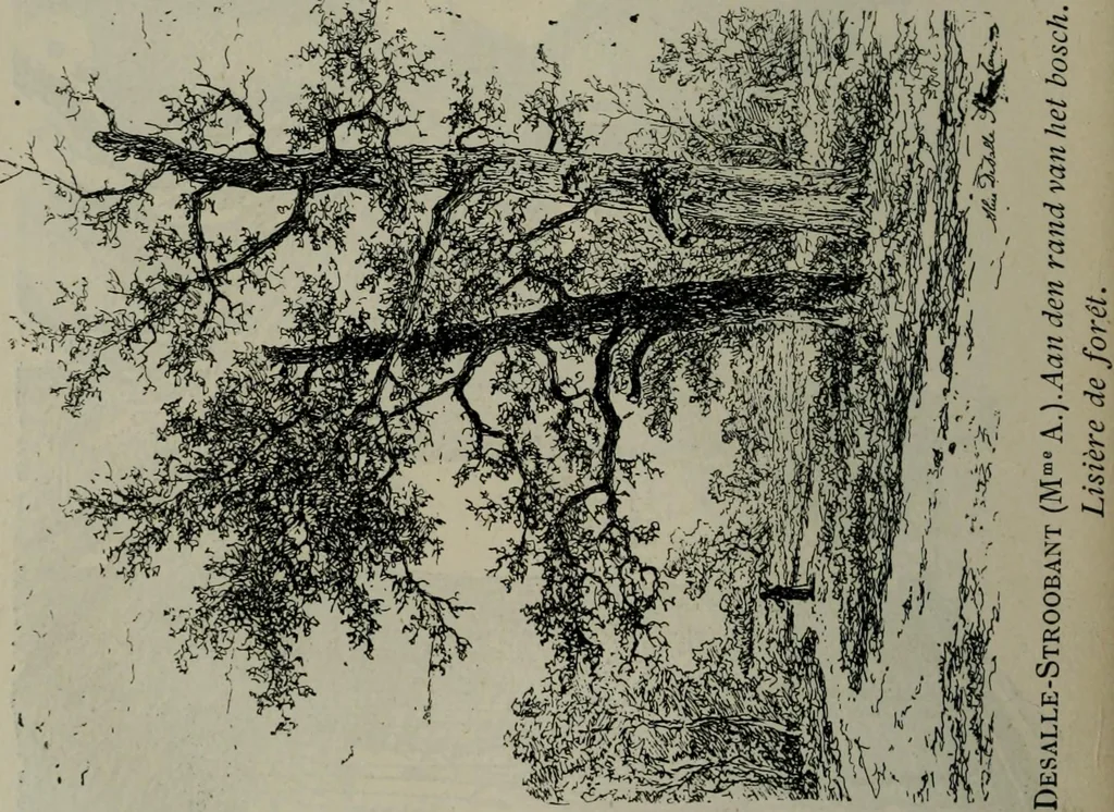 An illustration from Catalogue illustré officiel de la Section des beaux-arts de l'Exposition universelle d'Amsterdam, contenant environ 200 reproductions d'après les dessins originaux des artistes, 1883, leaf 211