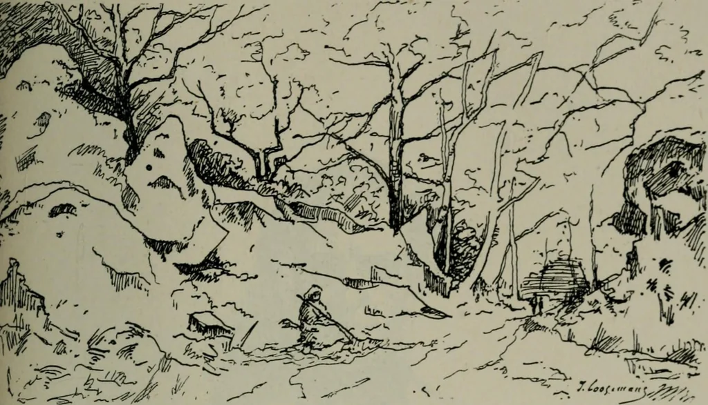 An illustration from Catalogue illustré officiel de la Section des beaux-arts de l'Exposition universelle d'Amsterdam, contenant environ 200 reproductions d'après les dessins originaux des artistes, 1883, leaf 212