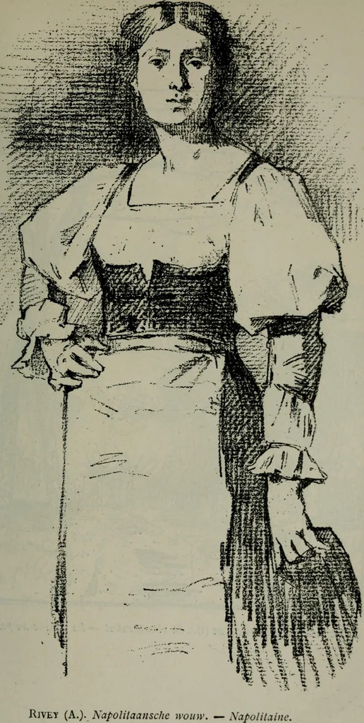 An illustration from Catalogue illustré officiel de la Section des beaux-arts de l'Exposition universelle d'Amsterdam, contenant environ 200 reproductions d'après les dessins originaux des artistes, 1883, leaf 220