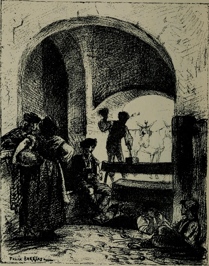 An illustration from Catalogue illustré officiel de la Section des beaux-arts de l'Exposition universelle d'Amsterdam, contenant environ 200 reproductions d'après les dessins originaux des artistes, 1883, leaf 223