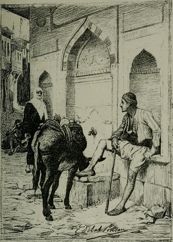 An illustration from Catalogue illustré officiel de la Section des beaux-arts de l'Exposition universelle d'Amsterdam, contenant environ 200 reproductions d'après les dessins originaux des artistes, 1883, leaf 226