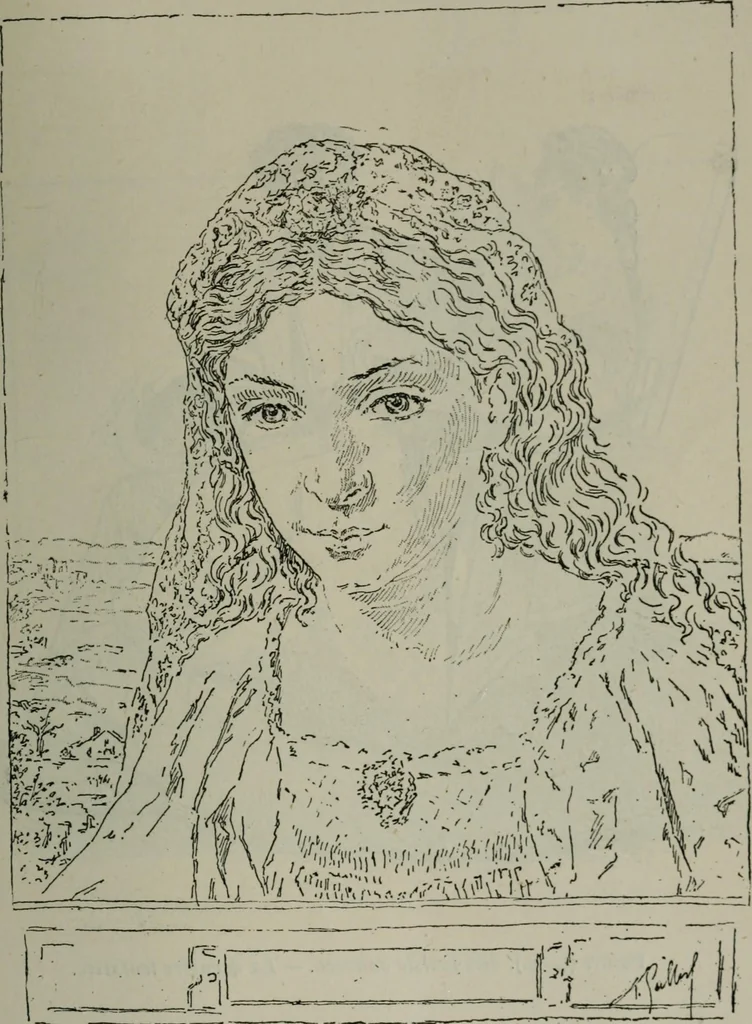 An illustration from Catalogue illustré officiel de la Section des beaux-arts de l'Exposition universelle d'Amsterdam, contenant environ 200 reproductions d'après les dessins originaux des artistes, 1883, leaf 232