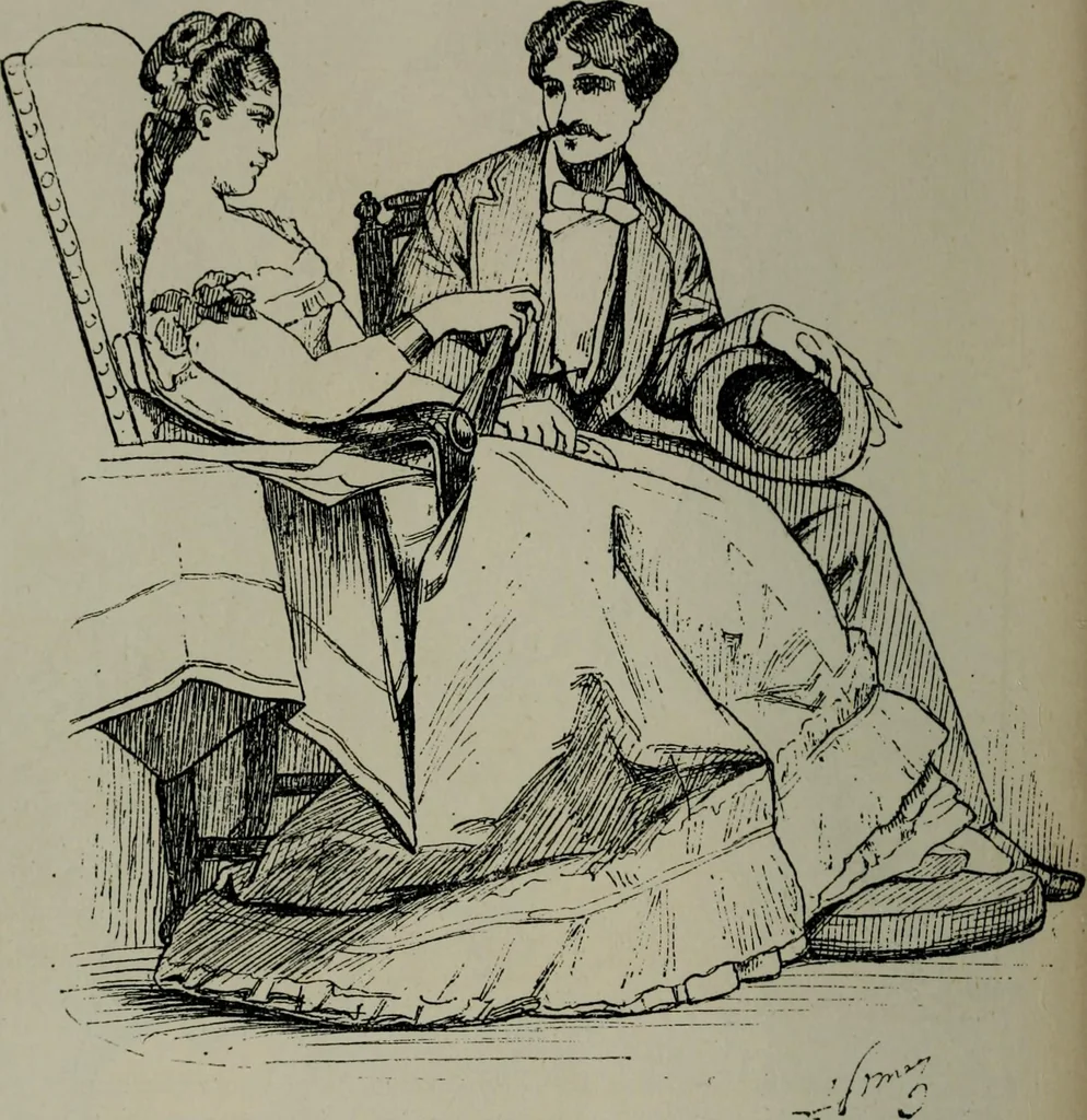 An illustration from Catalogue illustré officiel de la Section des beaux-arts de l'Exposition universelle d'Amsterdam, contenant environ 200 reproductions d'après les dessins originaux des artistes, 1883, leaf 233