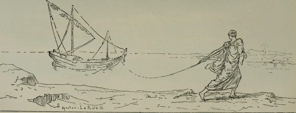 An illustration from Catalogue illustré officiel de la Section des beaux-arts de l'Exposition universelle d'Amsterdam, contenant environ 200 reproductions d'après les dessins originaux des artistes, 1883, leaf 238