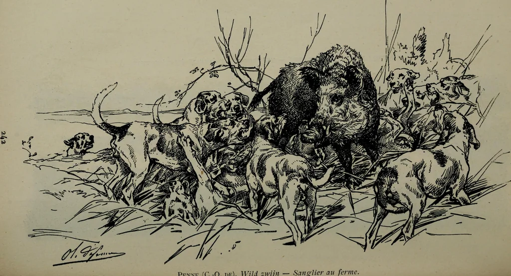 An illustration from Catalogue illustré officiel de la Section des beaux-arts de l'Exposition universelle d'Amsterdam, contenant environ 200 reproductions d'après les dessins originaux des artistes, 1883, leaf 241