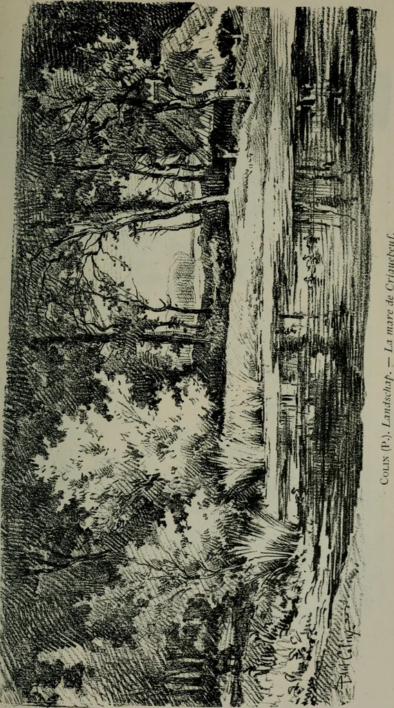 An illustration from Catalogue illustré officiel de la Section des beaux-arts de l'Exposition universelle d'Amsterdam, contenant environ 200 reproductions d'après les dessins originaux des artistes, 1883, leaf 244