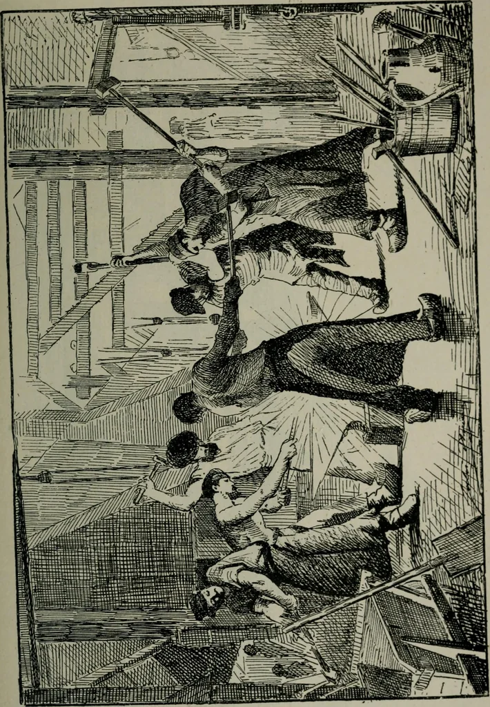 An illustration from Catalogue illustré officiel de la Section des beaux-arts de l'Exposition universelle d'Amsterdam, contenant environ 200 reproductions d'après les dessins originaux des artistes, 1883, leaf 246