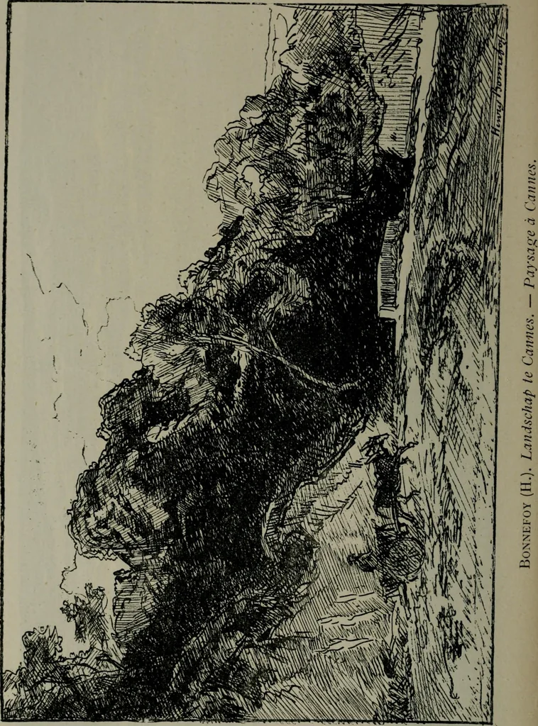 An illustration from Catalogue illustré officiel de la Section des beaux-arts de l'Exposition universelle d'Amsterdam, contenant environ 200 reproductions d'après les dessins originaux des artistes, 1883, leaf 251