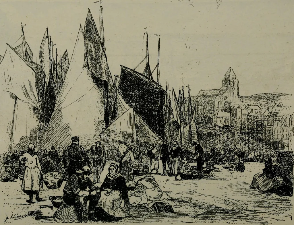 An illustration from Catalogue illustré officiel de la Section des beaux-arts de l'Exposition universelle d'Amsterdam, contenant environ 200 reproductions d'après les dessins originaux des artistes, 1883, leaf 257