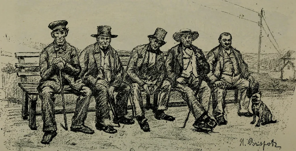 An illustration from Catalogue illustré officiel de la Section des beaux-arts de l'Exposition universelle d'Amsterdam, contenant environ 200 reproductions d'après les dessins originaux des artistes, 1883, leaf 265