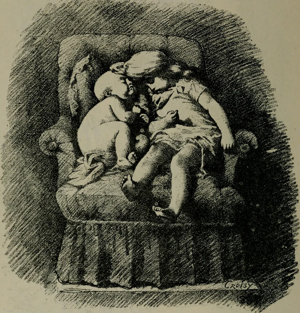 An illustration from Catalogue illustré officiel de la Section des beaux-arts de l'Exposition universelle d'Amsterdam, contenant environ 200 reproductions d'après les dessins originaux des artistes, 1883, leaf 281